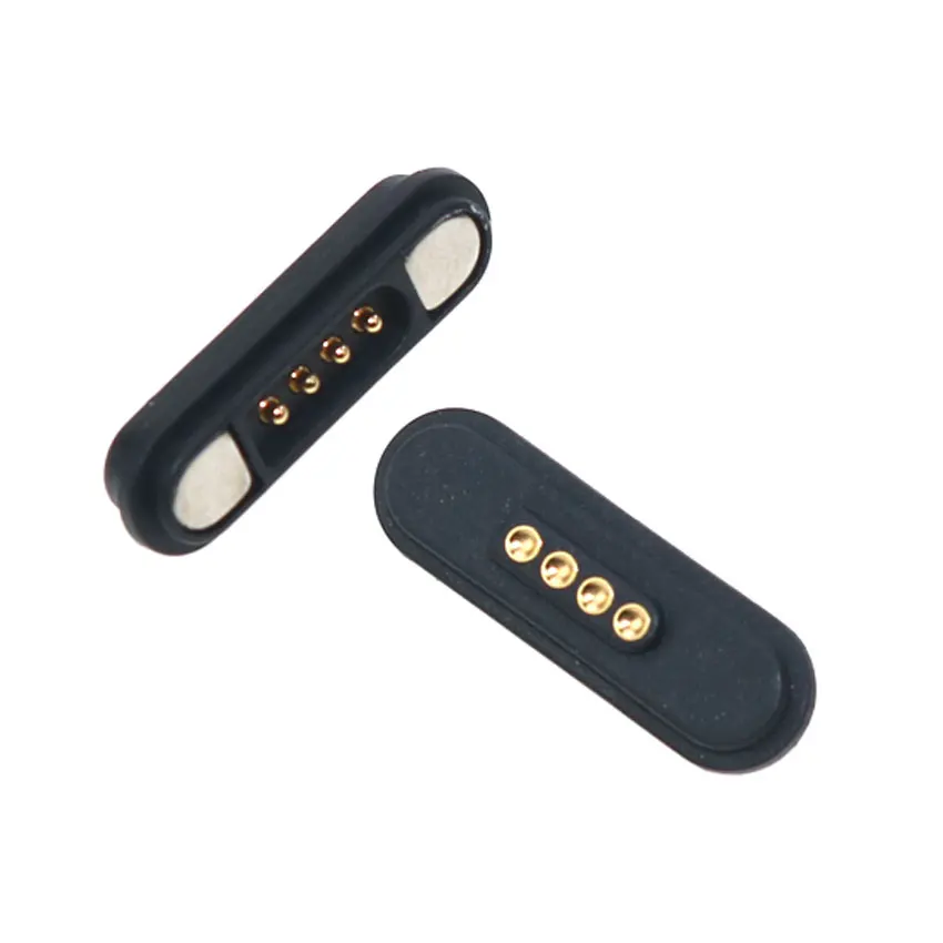 YuXi 1 Paar Magnetic Stecker 2 3 4 5 6 Pole Pogopin Männlich Weiblich 2,2 MM Grid THT 3A Frühling geladen Pogo Pin Wasserdichte Pad