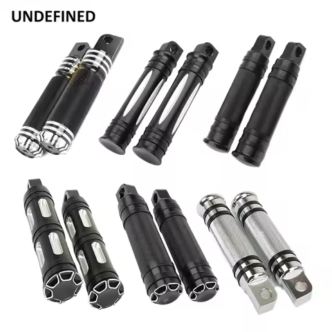 Motorcycle Front Rear Foot Peg Footrest Pedal for Harley Sportster 883 1200 XL Touring Road King Dyna Fatboy V-Rod XG750 XG500