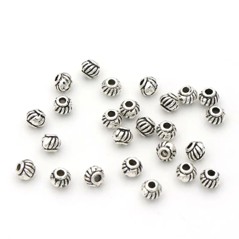 20/50pc Tibetischen Silber Farbe Metall Laterne Lose Spacer Europäischen Charme Perlen Für Schmuck Machen Diy Finding Hand großhandel