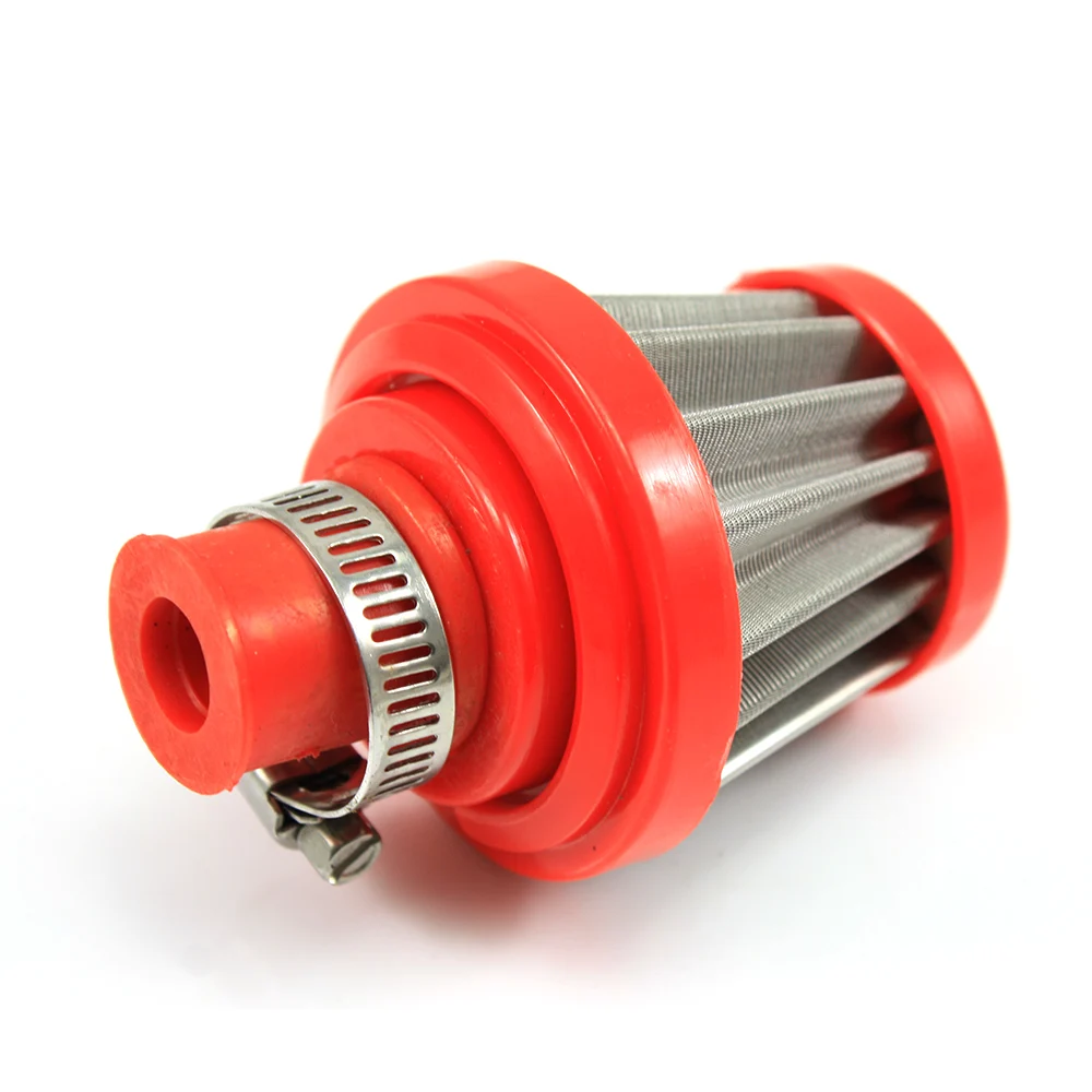 R-EP Universal 12mm Air Filter 0.5Inch Inner Diameter for Car Motorcycle Mini Breather Filter Cold Air Intake High Flow