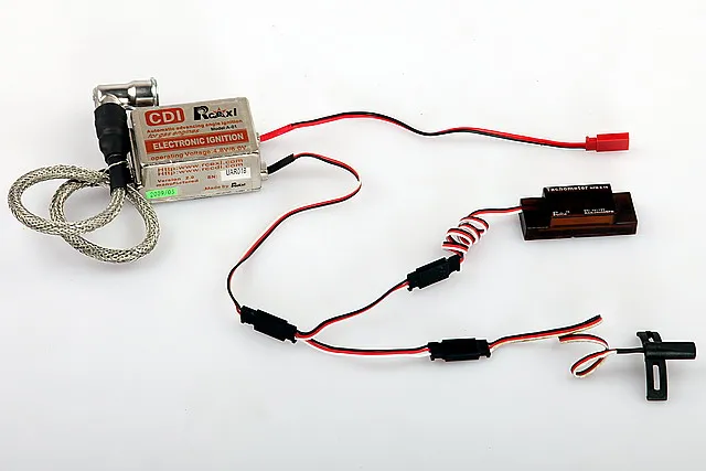 عداد سرعة الإشعال الصغير Rcexl V3.0 ملحقات جهاز الشاعل لمحركات DLE محركات MT طائرة RC تعمل بالغاز