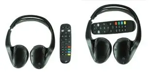 2 Headphones and 2 Remotes For CHRYSLER (Town and Country) Pacifica Voyager (Grand Voage) U-Connect VES UCONNECT Audio System