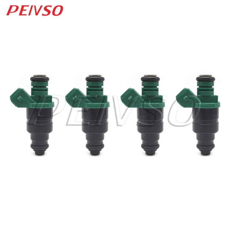 

PEIVSO 4pcs 037906031AA Fuel Injector For AUDI SEAT SKODA VW A3 CORDOBA GOLF BEETLE PASSAT 1.6L 2.0L