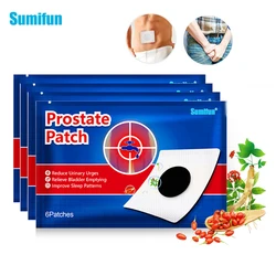 6pcs New Sumifun Prostatic Navel Plaster Prostatitis Prostate Treatment Patches Medical Urological Urology Patch Man Health Care