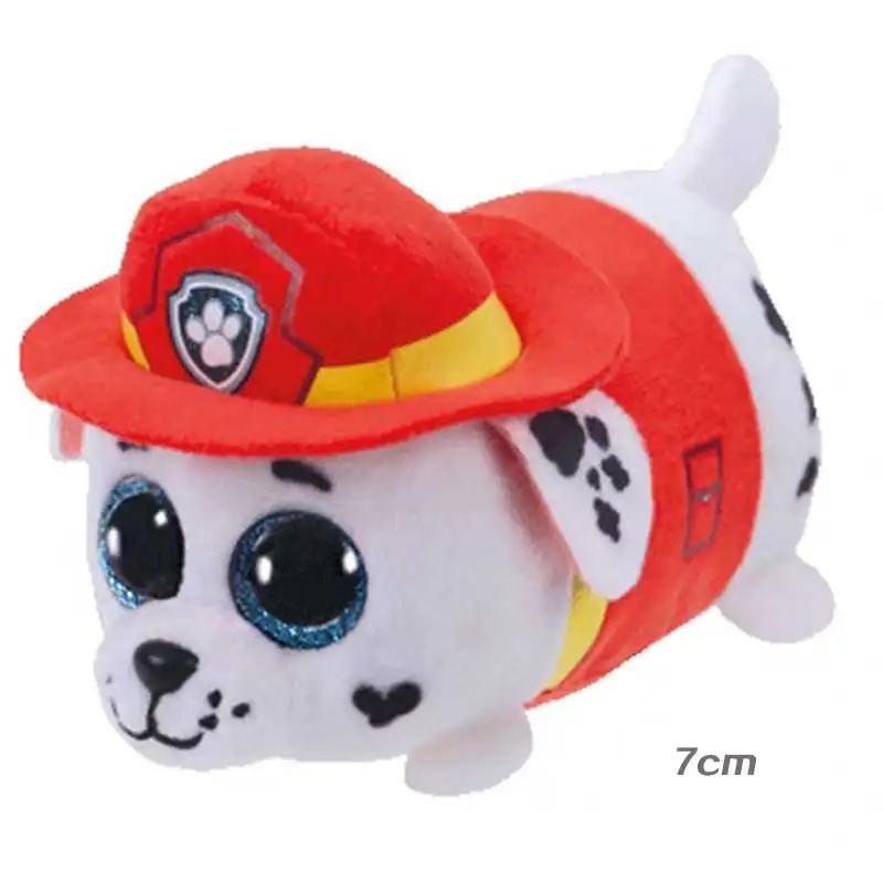 7cm Ty Beanie Animals Dog Plush Toy Skye Rocky Tracker Marshall verest Zuma zhuan  Decorate Pendant children's birthday gifts