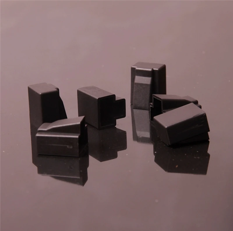 200pcs RJ45 dust cap for RJ45 module plug for CAT5E CAT6E silicone protective cover network black transparent free shipping
