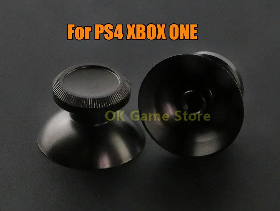 

100pcs=50pairs Metal Analog Joystick Cap For PS4 thumb Stick grip Cap for Sony playstation PS4 PS5 XBOX ONE Gamepad Controller