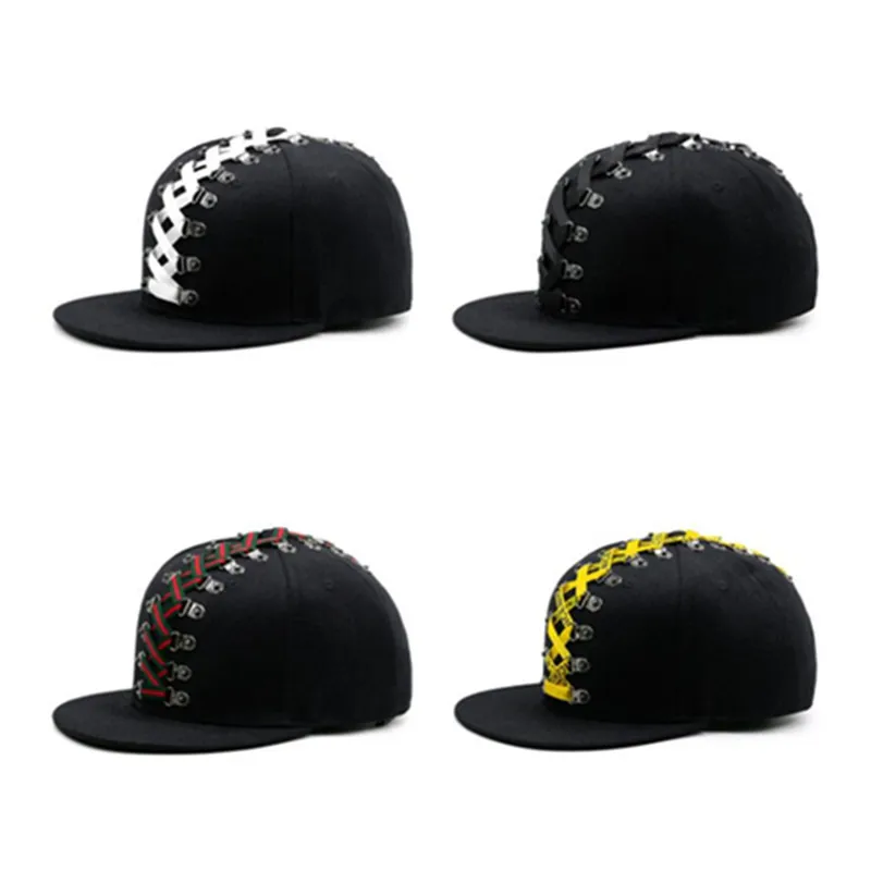 SILOQIN 2020 New Trend Couple Hat Hip Hop Caps Men's Flat-brimmed Hats Novelty Punk Style Personality Fashion Women's Brand Cap