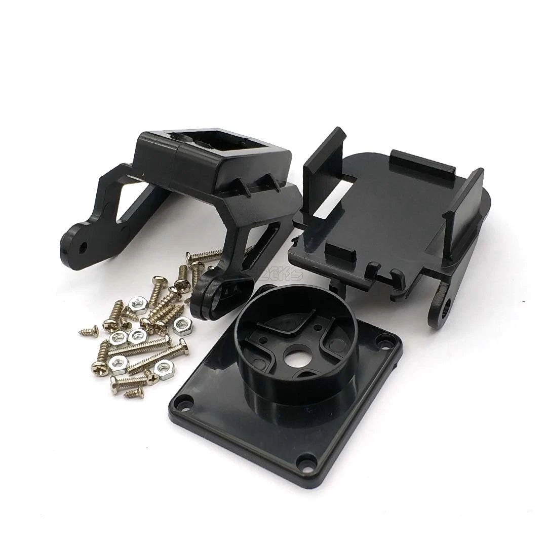 Servo bracket PT Pan/Tilt Camera Platform Anti-Vibration Camera Mount for Aircraft FPV dedicated nylon PTZ for 9G SG90