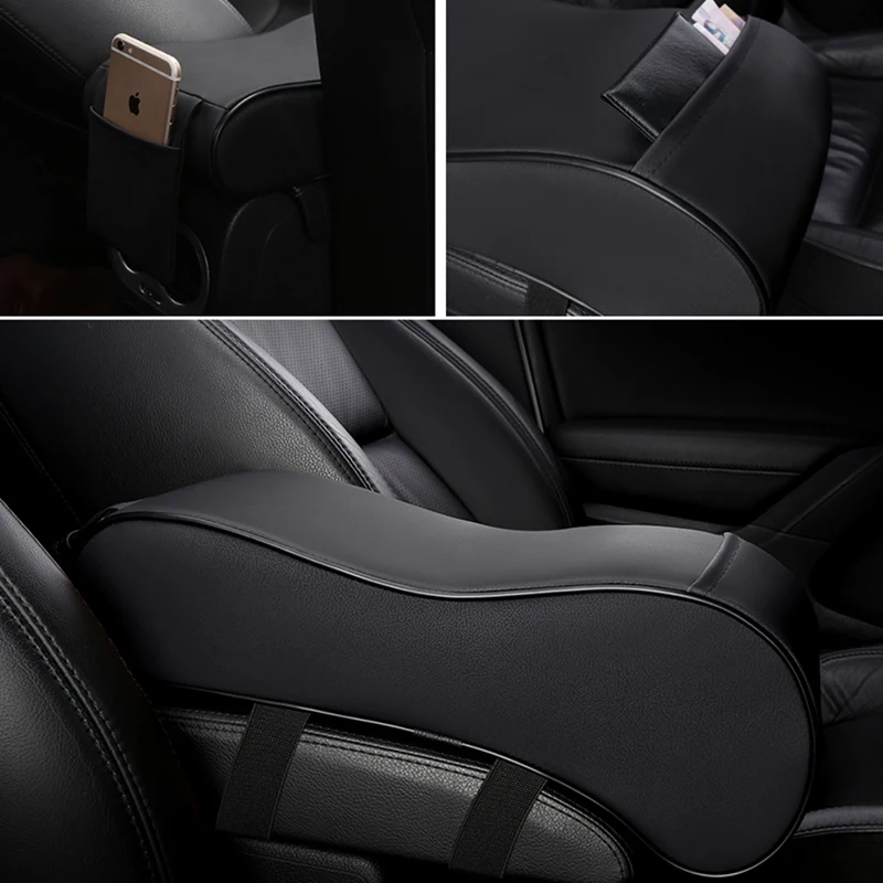 Universal Memory Foam Car Armrest Pad Center Console Armrest Seat Box Pad Car Protection Car Shape Driver's elbow cushion box - Image 4