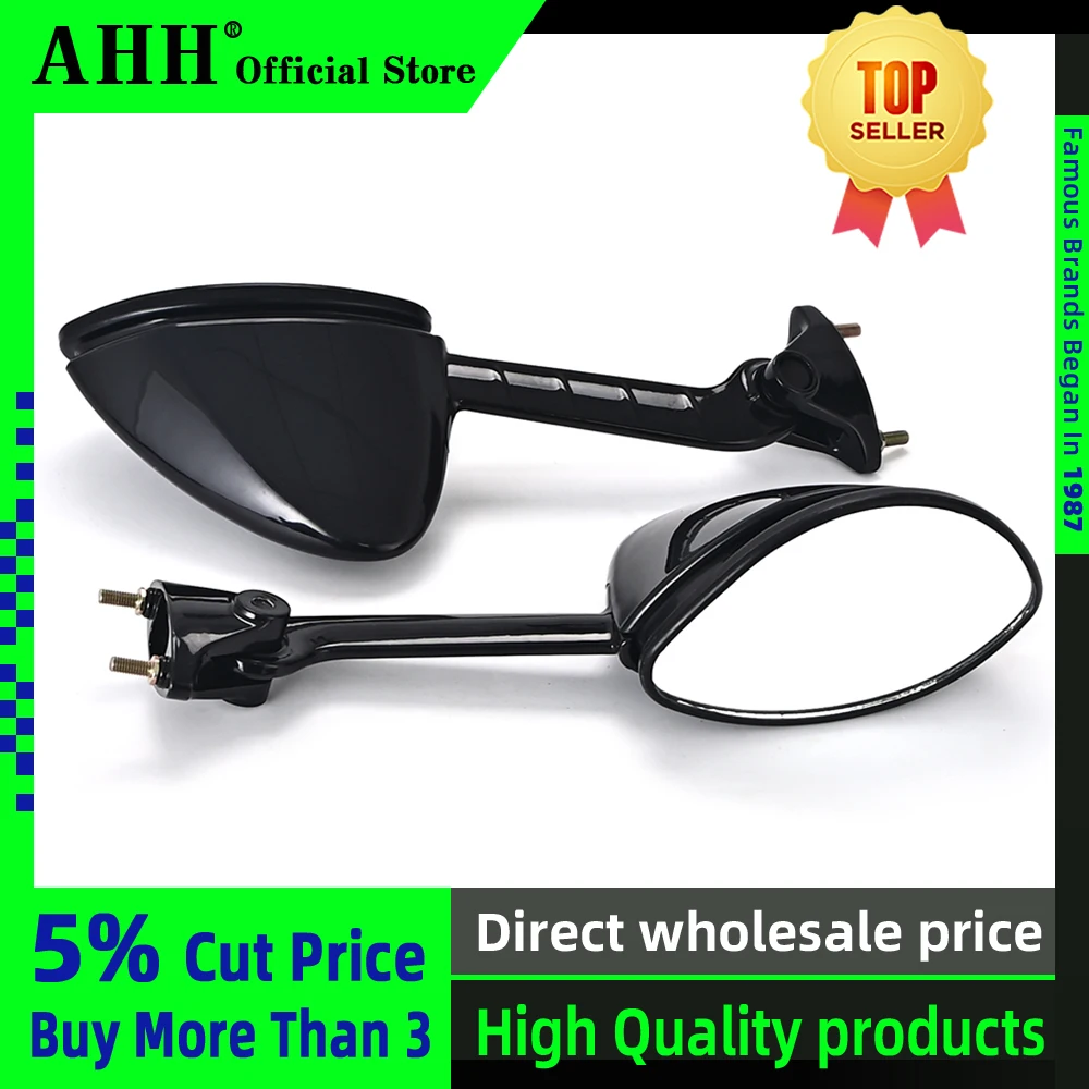 AHH Mirrors Rear View Mirror Inverted For Kawasaki ZX-14R ZZR1400 Part Motorcycle accessories