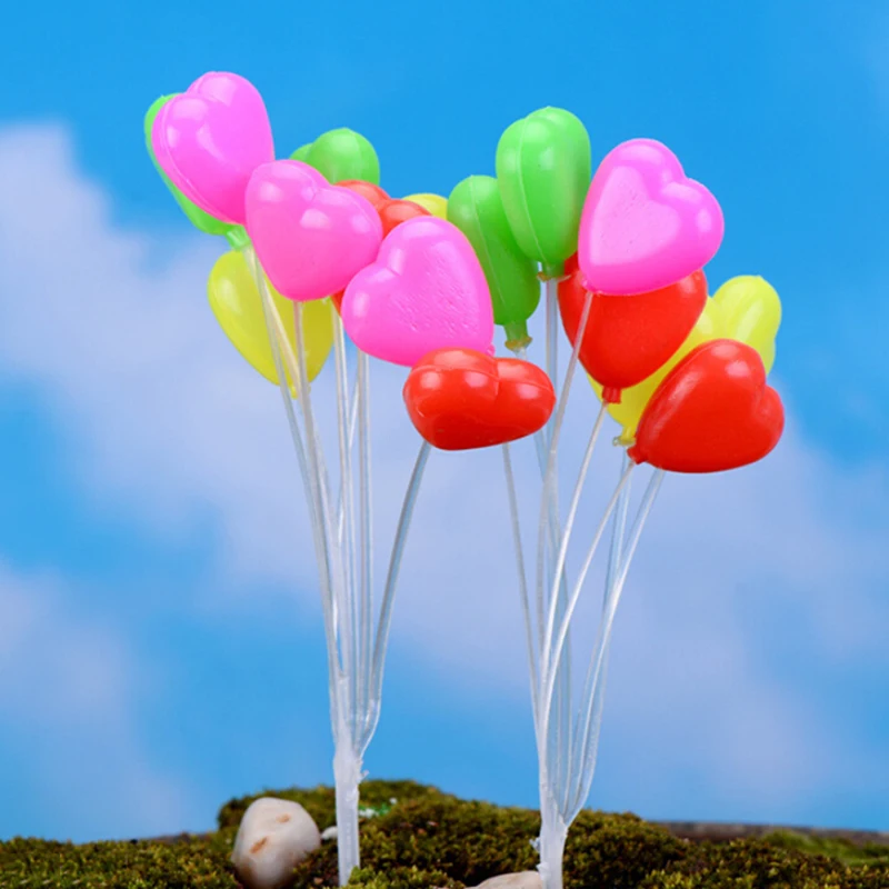 1Pcs Ornament Mini balloon Plant Fairy Dollhouse Garden Miniature Figurine Decor High Quality And Inexpensive