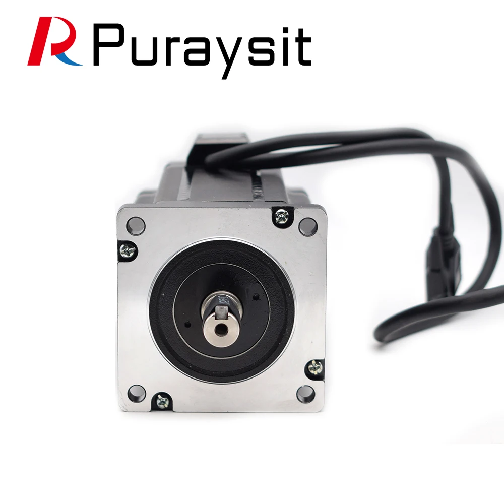 Puraysit Nema34 Hybird Servo Motor Kits Closed Loop Stepper Motor Kits 3HSS2208H 86J12156EC-1000 3 Phase 220V 12Nm with 3M Cable