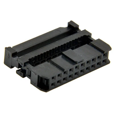 10PCS FC-6/8/10/12/14/16/18/20/30/40/50/64 PIN Female Header IDC Socket Connector 2.54MM Pitch FOR 1.27MM Ribbon Cable Connector