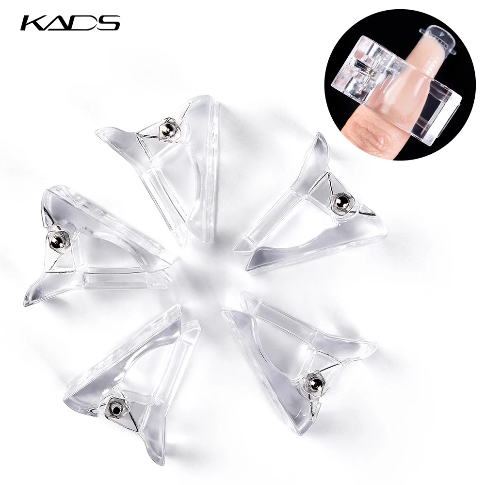 1Pcs Acrylic Nail Clip Transparent Gel Quick Building Tips Mold Clamp Finger Gel Polish Extension Manicure Art Builder Tools