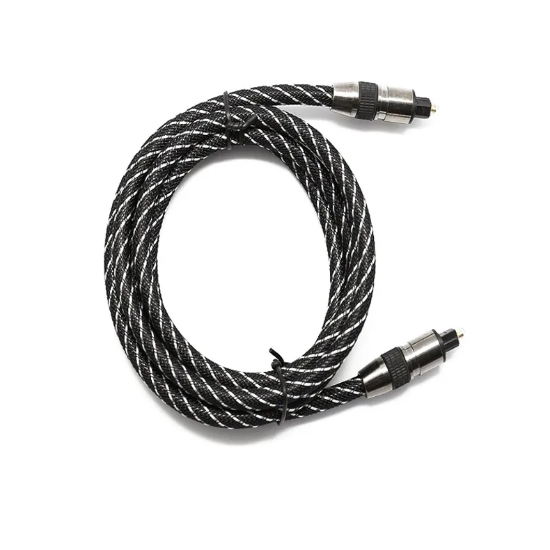 خط ألياف الصوت OD7.0 خط الألياف الضوئية الرقمي مع خطوط صوت الشبكة إلى خط الصوت الوسلينك البصري #4