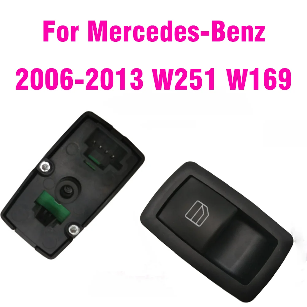 New Window Control Switch For Mercedes-Benz 2006-2013 W251 W169 W245 X164 W164 Power Window Switch OEM A2518200510