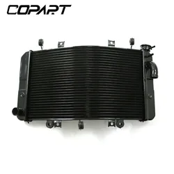 For Suzuki GSXR1300 GSXR 1300 Hayabusa 1999-2012 Motorcycle Engine Radiator Water Tank CNC Replace Part Cooling Cooler Black