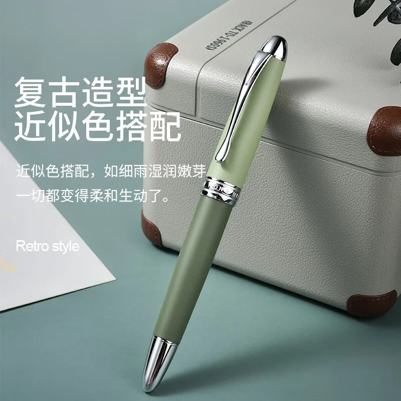 LT Hongdian 5019 Morandi Fountain Pen Nordic Style Calligraphy Custom Engraving Writing Practice Students ues