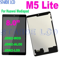 Pantalla LCD AAA + de 8,0 pulgadas para móvil, montaje de digitalizador con pantalla táctil, para Huawei Mediapad M5 Lite 8, 2019 JDN2-W09, JDN2-AL00