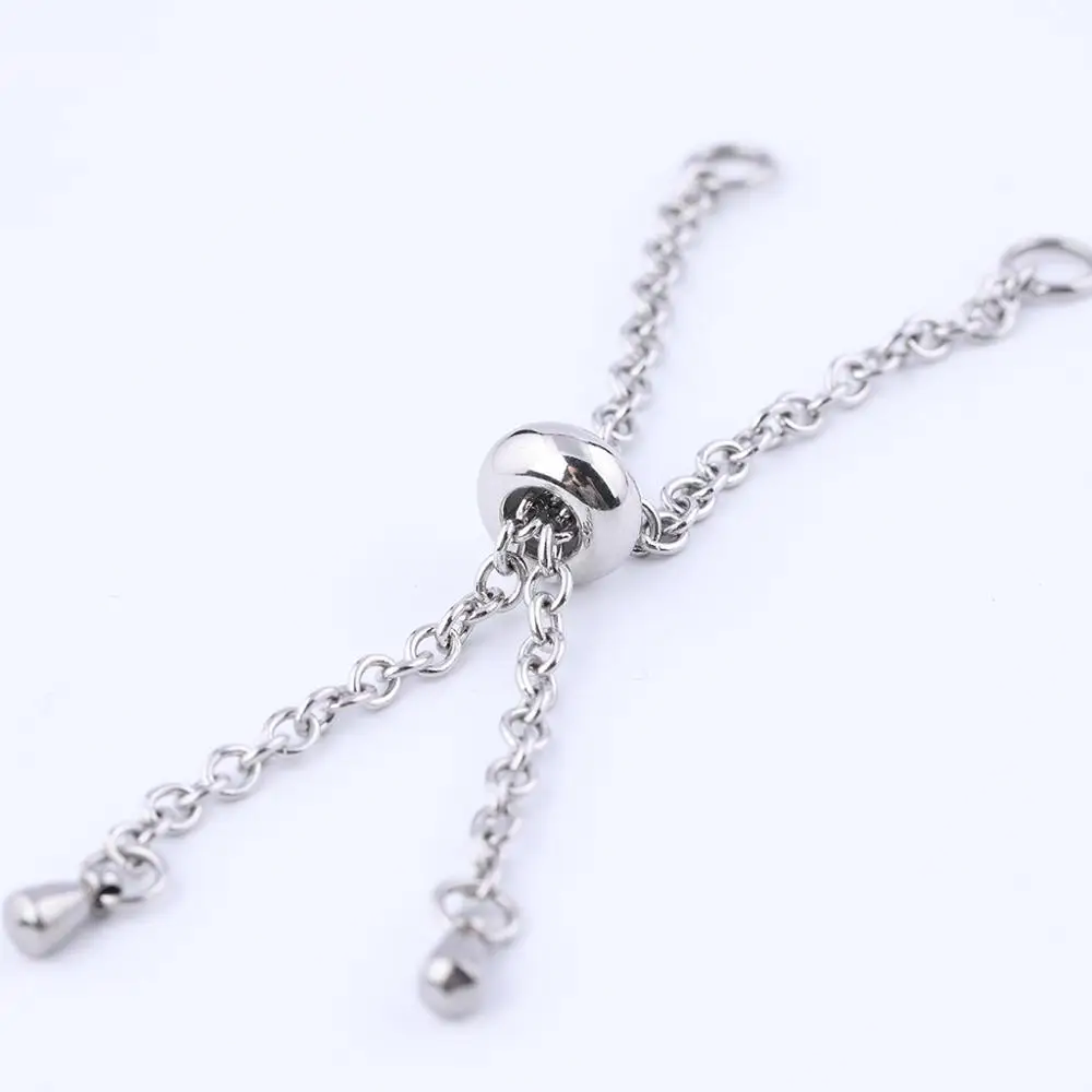 5pcs Stainless steel chain bracelets accessories diy connectors for bracelet making findings