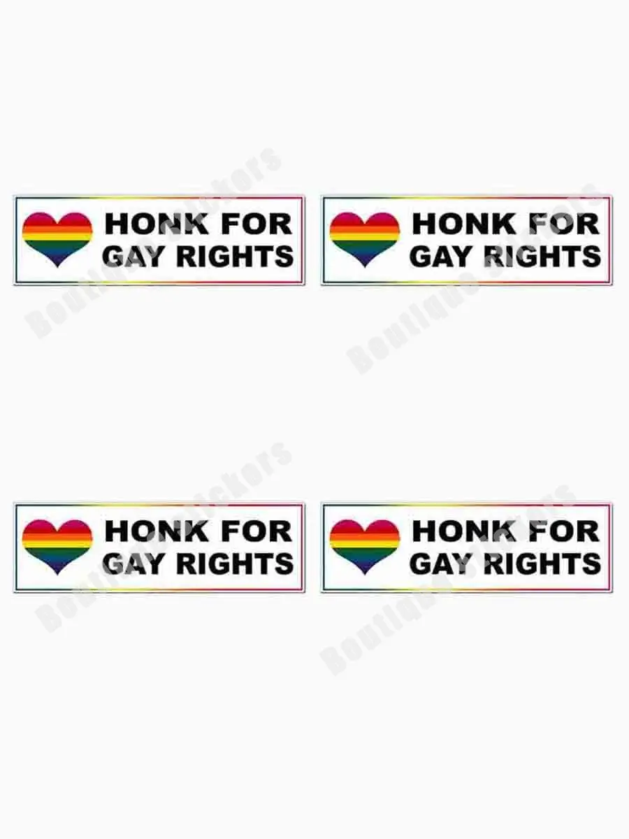 4-piece Set of Funny Year for Comrades on Bumper Sticker Prank Prank Gift PVC Vinyl Car Styling Cover Scratch Motorcycle