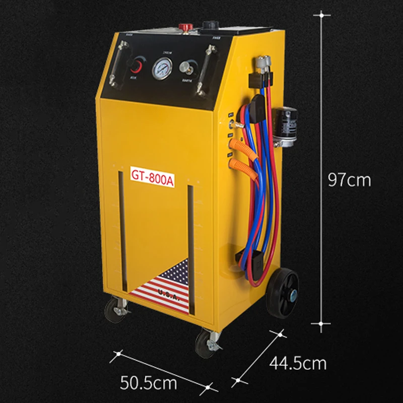 Imagem -02 - Pneumático Transmissão Automática Oil Changer Extração Gearbox Automático e Máquina de Enchimento Gt800a Auto Repair Tool