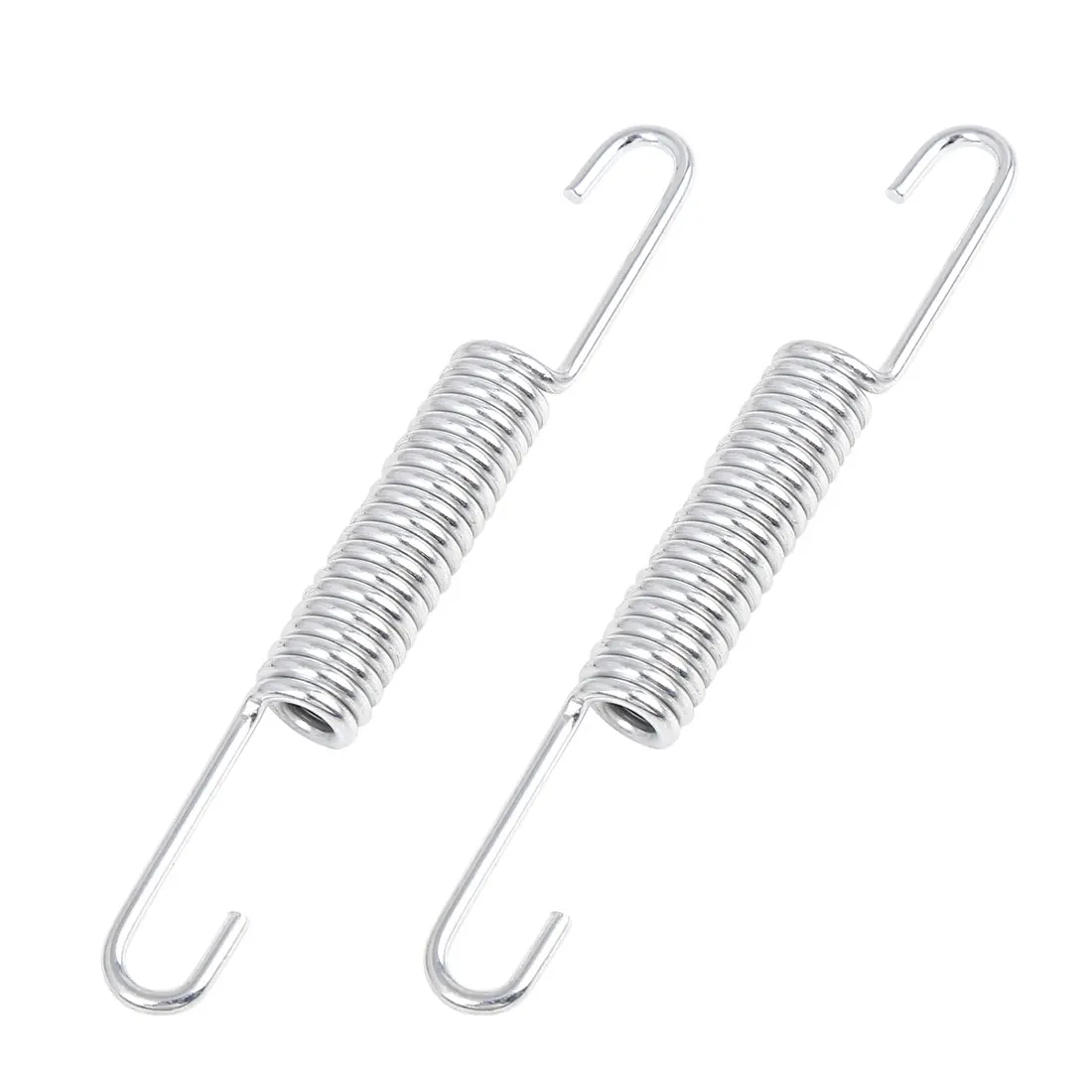 Motoforti Motorcycle Kickstand Springs For Tvs Star 11.5cm Length 2pcs Side Bracket Kickstand Metal Return Spring