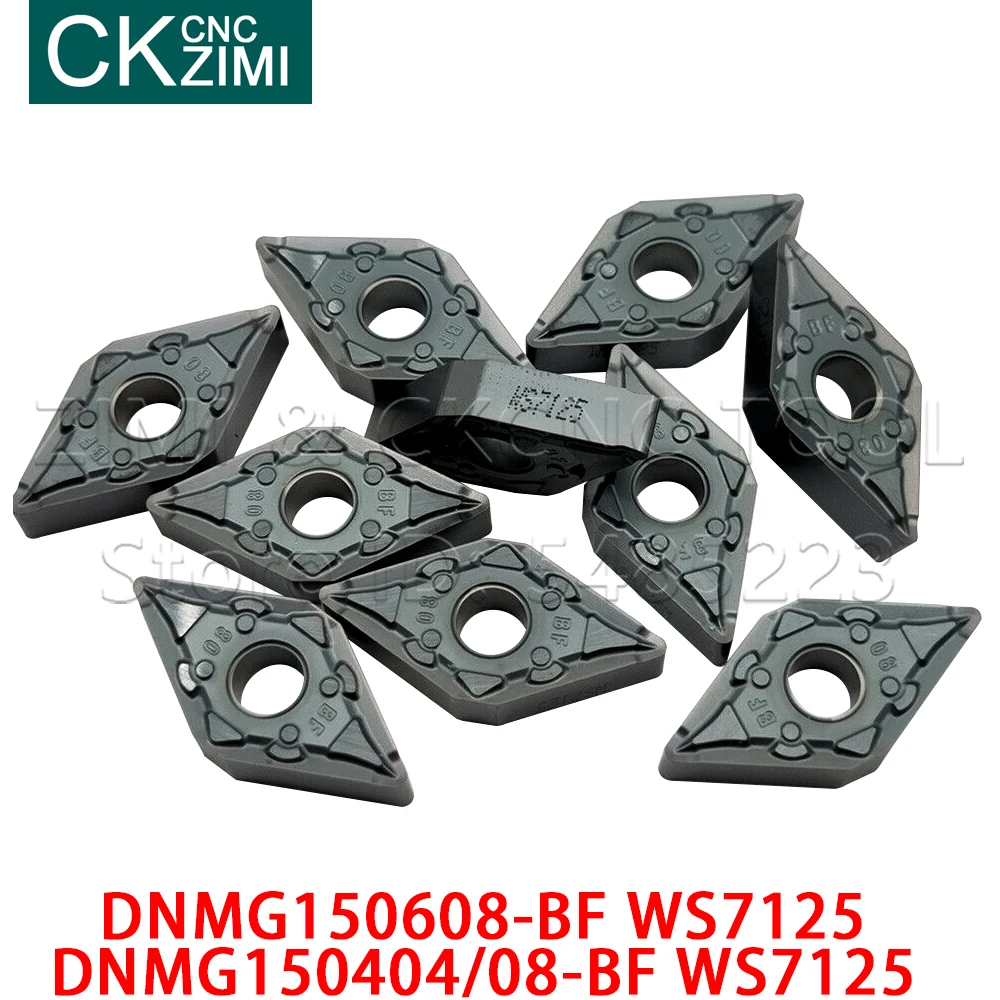 DNMG150404-BF DNMG150408-BF DNMG150608-BF WS7125 карбидная вставка CNC, держатель режущего инструмента, высококачественная нержавеющая сталь