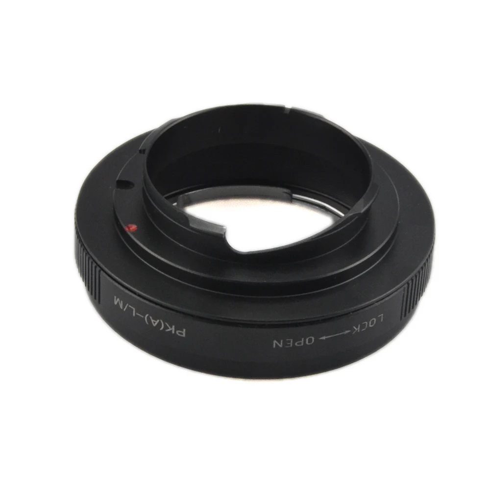 PK A to LM Adapter Compatible with for Pentax PK K mount DA AF lens &to for Leica M M9 M8 M7 M6 M5