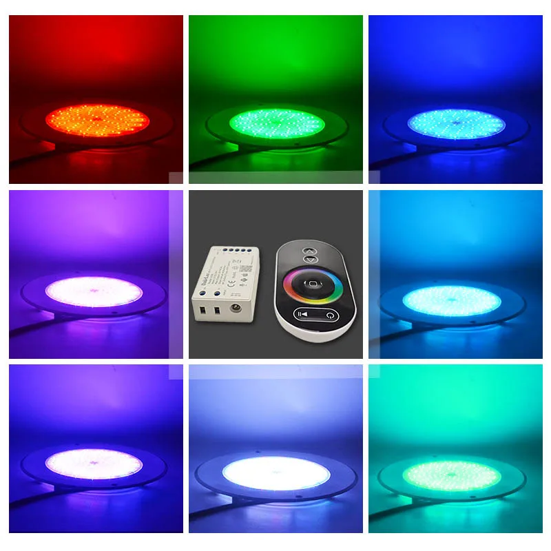 HOTOOK Swimming Pool Lights Focos LED Smart App Wifi  Waterproof LED RGB Piscine Lamp Remote Control Pool Party Decoration
