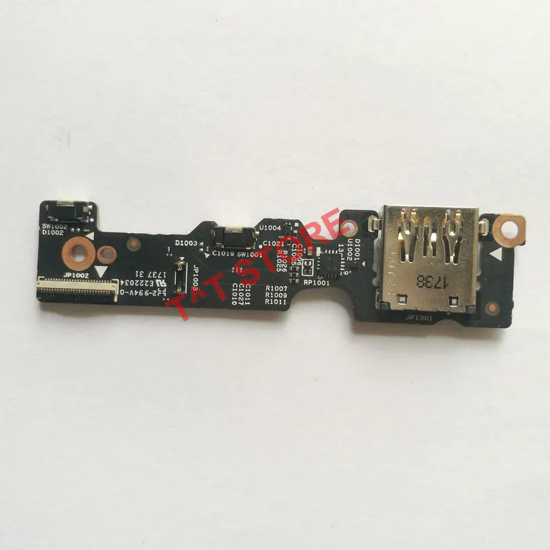 original For Lenovo yoga 920 920-13ikb laptop power botton switch USB io Board DYG60 NS-B291 test well free shipping