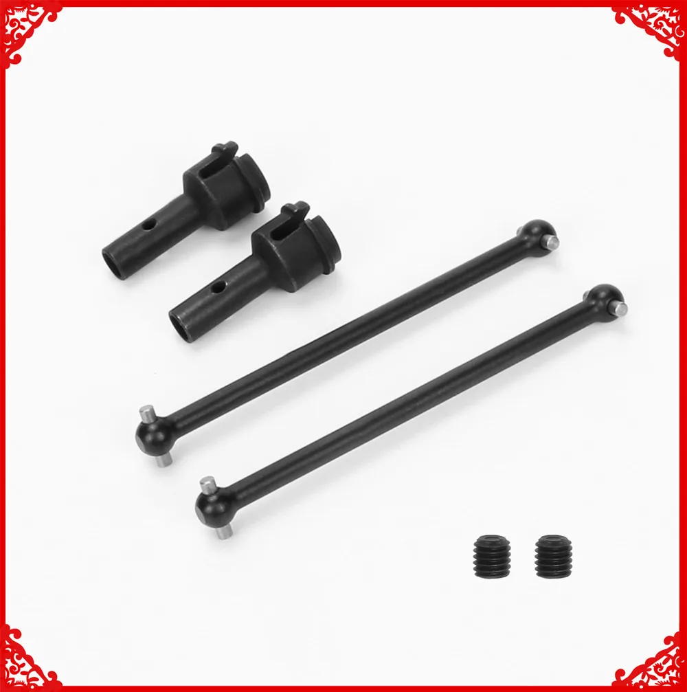 2pcs/set #45 steel rear WHEEL AXLE 8X36MM & DOGBONE 107MM for Arrma 1/7  6s BLX MOJAVE RTR&EXB Roller hopups upgrade parts