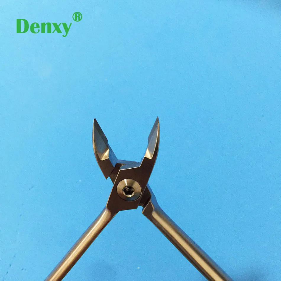 Denxy 1pc dental Orthodontic Pliers Mini Light Wire Cutter Ligature Plier Ligature Cutter dental tools orthodontic arch wires