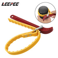 Adjustable Strap Opener Chain Oil Filter Belt Wrench Puller Spanner Cartridge Disassembly Repair Tool Motorcycle Car Accessories
