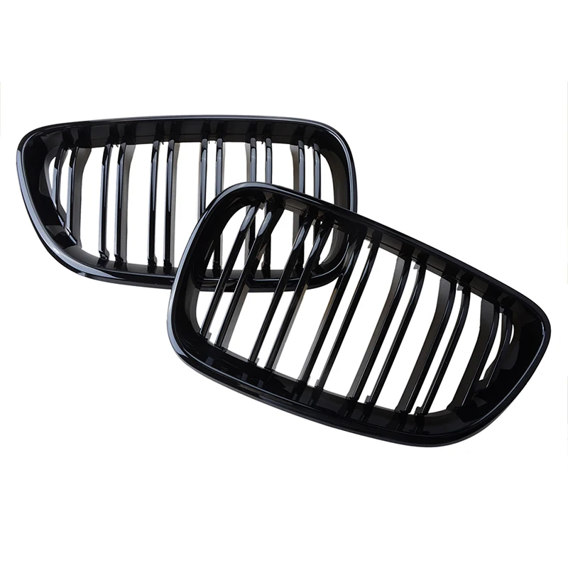 Front Bumper Kidney Grille Black Performance Style Grill Fit For BMW 2 Series F22 F23 F87 M2 2014 - 2018 Car Accessories Tuning