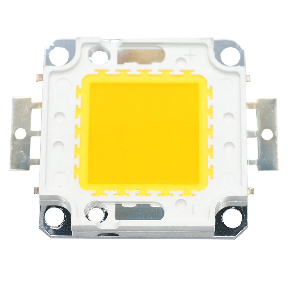 Chip LED COB de 10W, 20W, 30W, 50W, 100W, CC 9-12V, 30-36V, reflector para jardín, cuentas de luz LED integradas