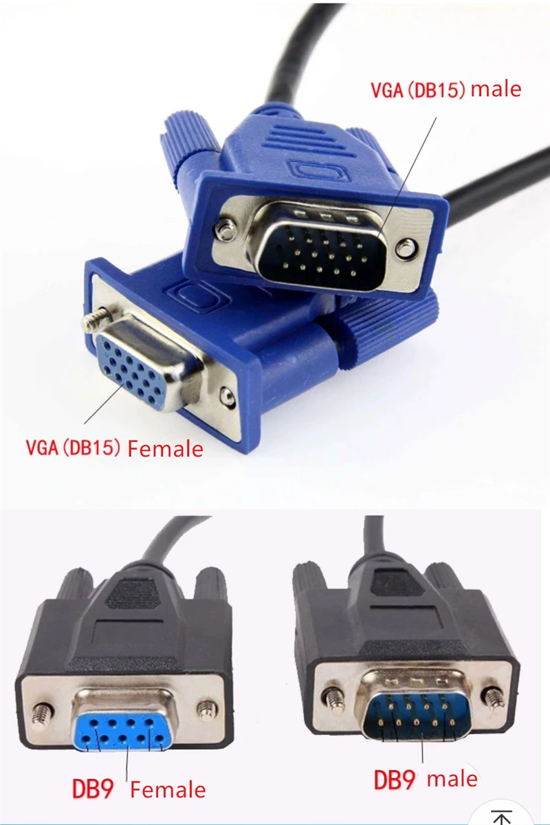 DB15 / DB9 VGA  male protection dust cap for computer screen Digital HD cable  / plug / cover / set  free shipping 100PCS