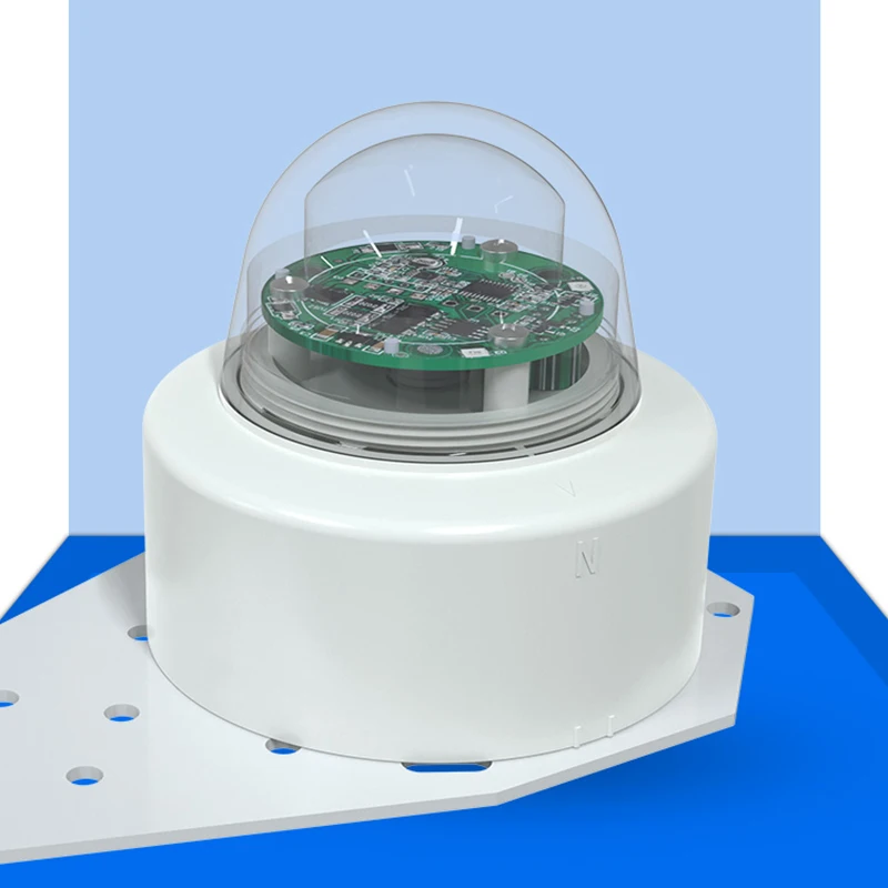Optical Rain Gauge Sensor Rain Automatic Monitoring Weather Station 485 Pulse High Precision Infrared Optical Rain Gauge