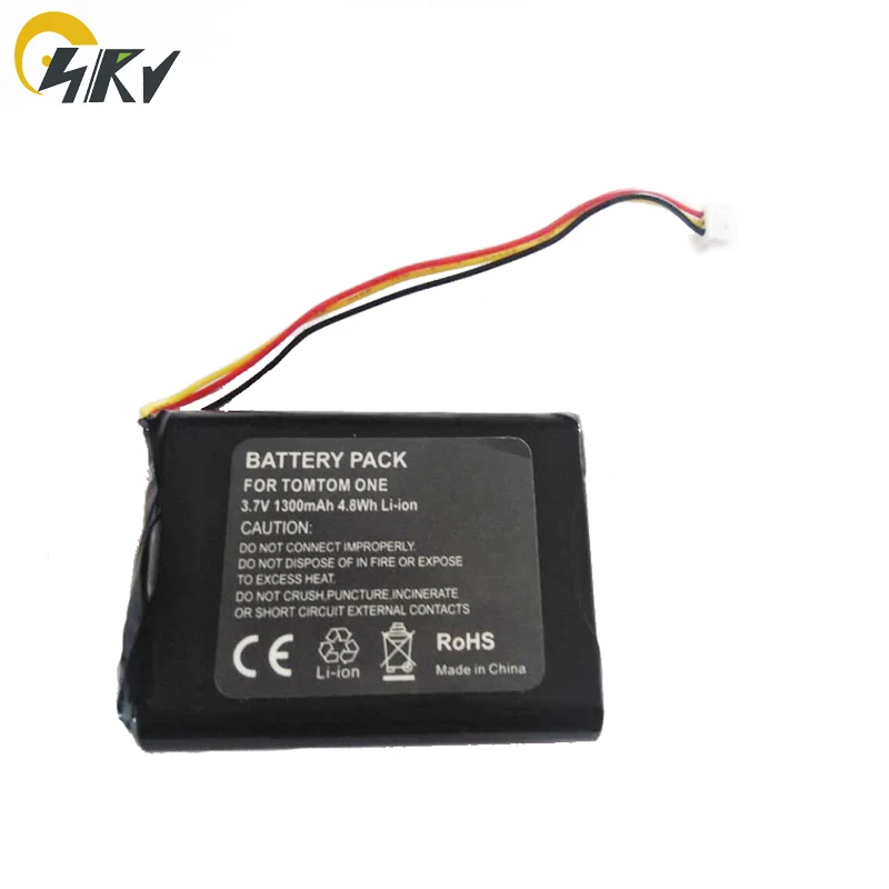 Li-ion Battery 1300mAh for TomTom One V2 V3 V5,ONE 3RD Tom Tom 4N00.004 One XL GPS F650010252