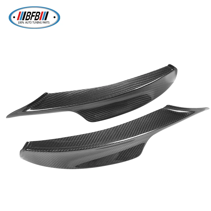 

E90 M Package Dry Carbon Front Splitters Add on Style Front Flaps Fit For BMW 3 Series E90 LCI MT Bumper 2009-2012