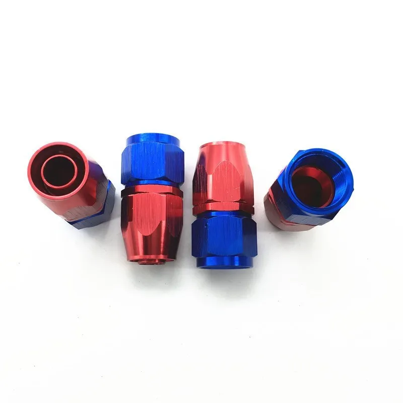 AN12-0 0 Degree Aluminum Oil Cooler Hose Fitting Swivel Hose End Fitting Adapter Oil Fuel Line MSCRP-010105