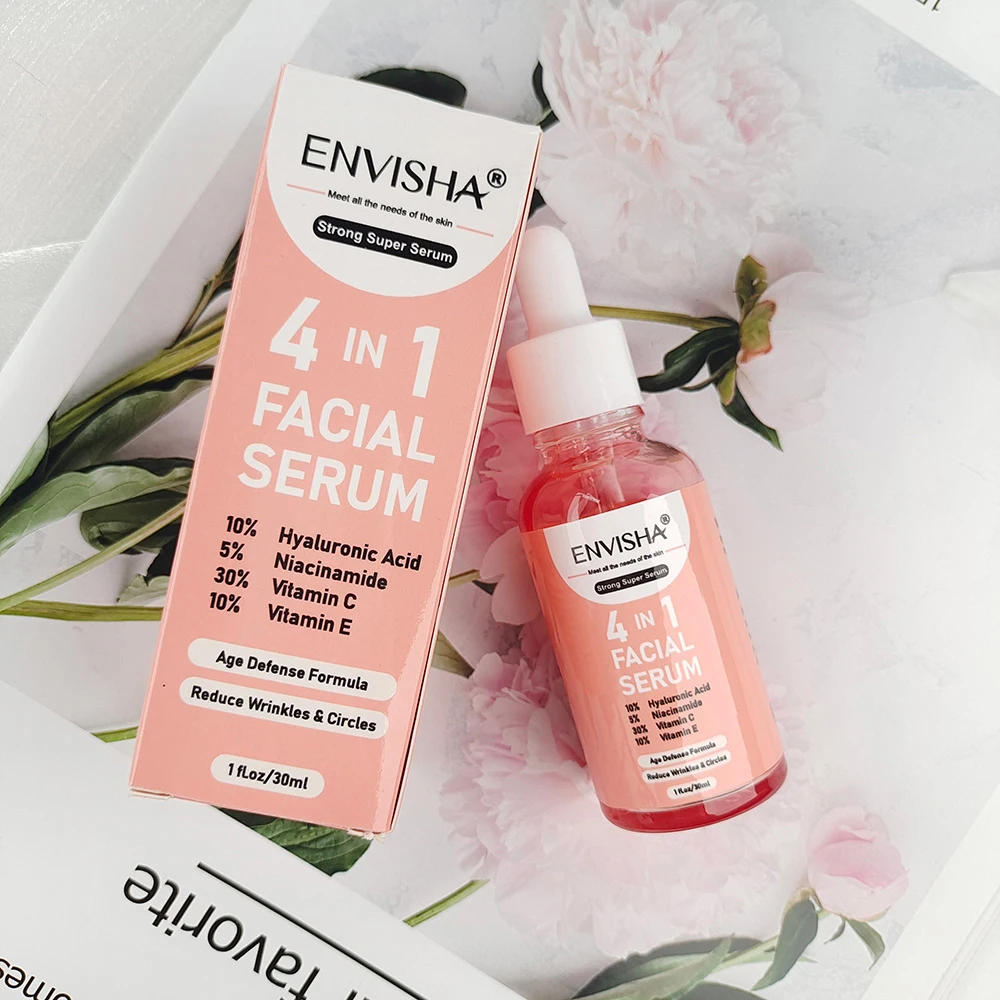 ENVISHA Gesichts Serum Hyaluronsäure Niacinamid Vitamin Gesicht Hautpflege Anti-Aging Falten Bleaching Feuchtigkeitsspendende Schrumpfen Poren – Detail 10