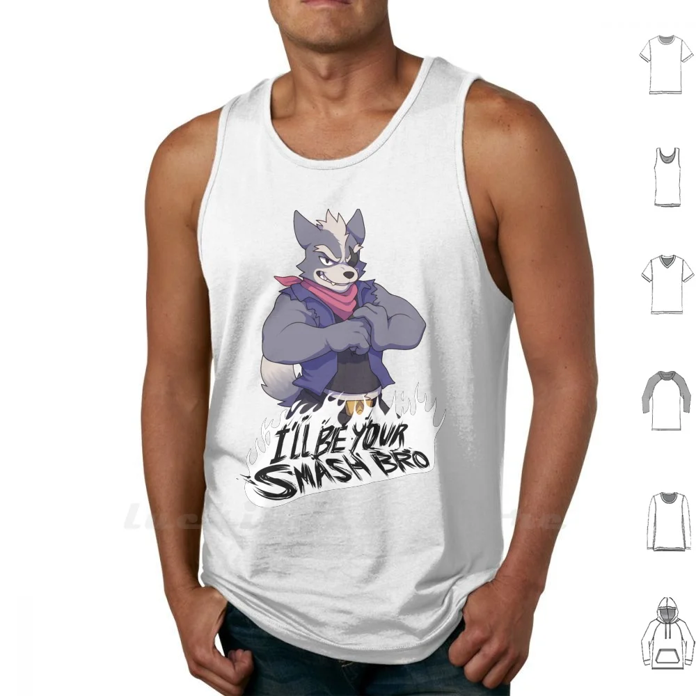 Wolf Main Vest 6xl Cotton Big Size Furry Anthro Wolf