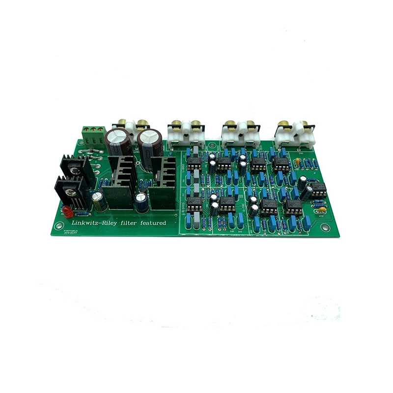 Preamplifier electronic three-way board dividers Power amplifier board Front-end electronic three-way crossover board