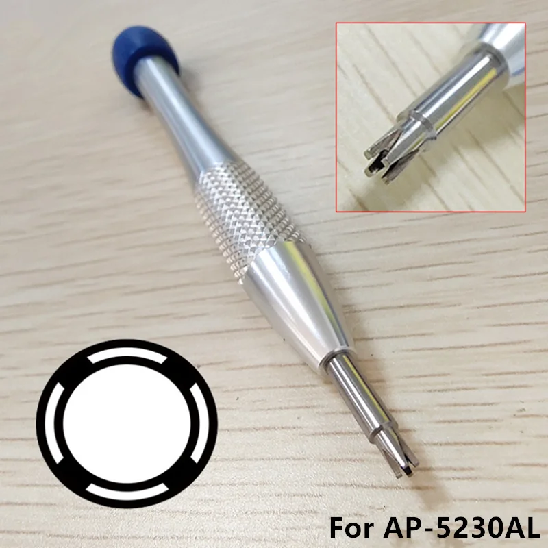 For AP Watch 5230 PPM 3.5MM 2Prong 3.0mm AP-5230M 5230AL5230PPL Special Screwdriver Watch Repair Tools Kits Watches Accessories