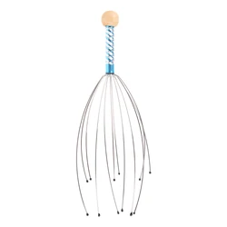 Lots Of Head Neck Scalp Massager Massage Equipment Stress Relax With Wood Handle Easy To Use Practical and Durable scalp massage