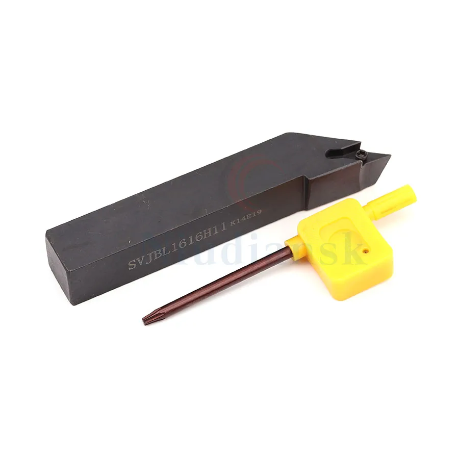 Portaherramientas de torneado externo SVJBR2020K11 SVJBL CNC, insertos de carburo VBGT1103, 1 pieza, SVJBR1212H11 SVJBR1616H11, juego de herramientas de torno, 10 Uds.
