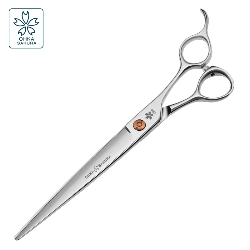 Professional Hairdresser Beauty Scissors, Direct Shear, Rose Gold Screw, Domestic Vg10 Material, 7.0, 7.5