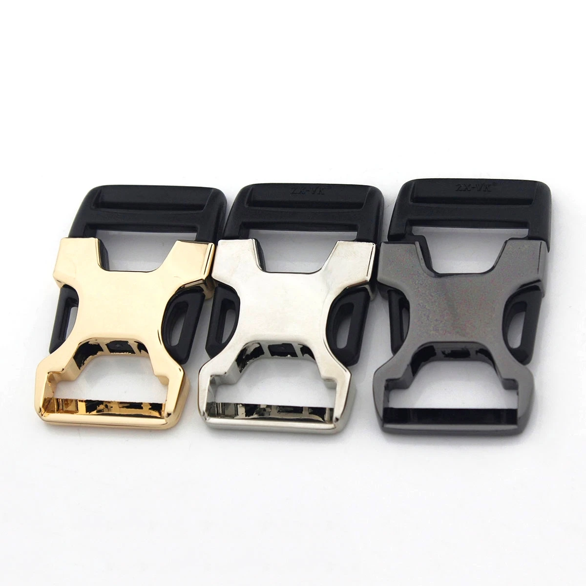 1pcs Metal & Plastic Belt Buckle Quick Side Release Clasp for DIY Bag Luggage Outdoor Backpack Strap Belt Webbing Lether Craft